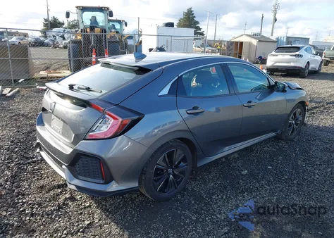 2018 Honda Civic Ex из США, поврежденный, VIN SHHFK7H55JU418424